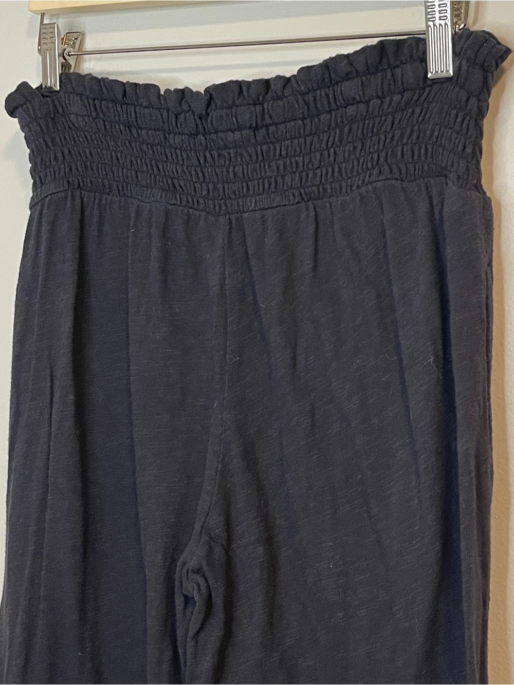 FP Beach Black Wide-Leg Pull-On Pants with Button Hem - Picture 4 of 7